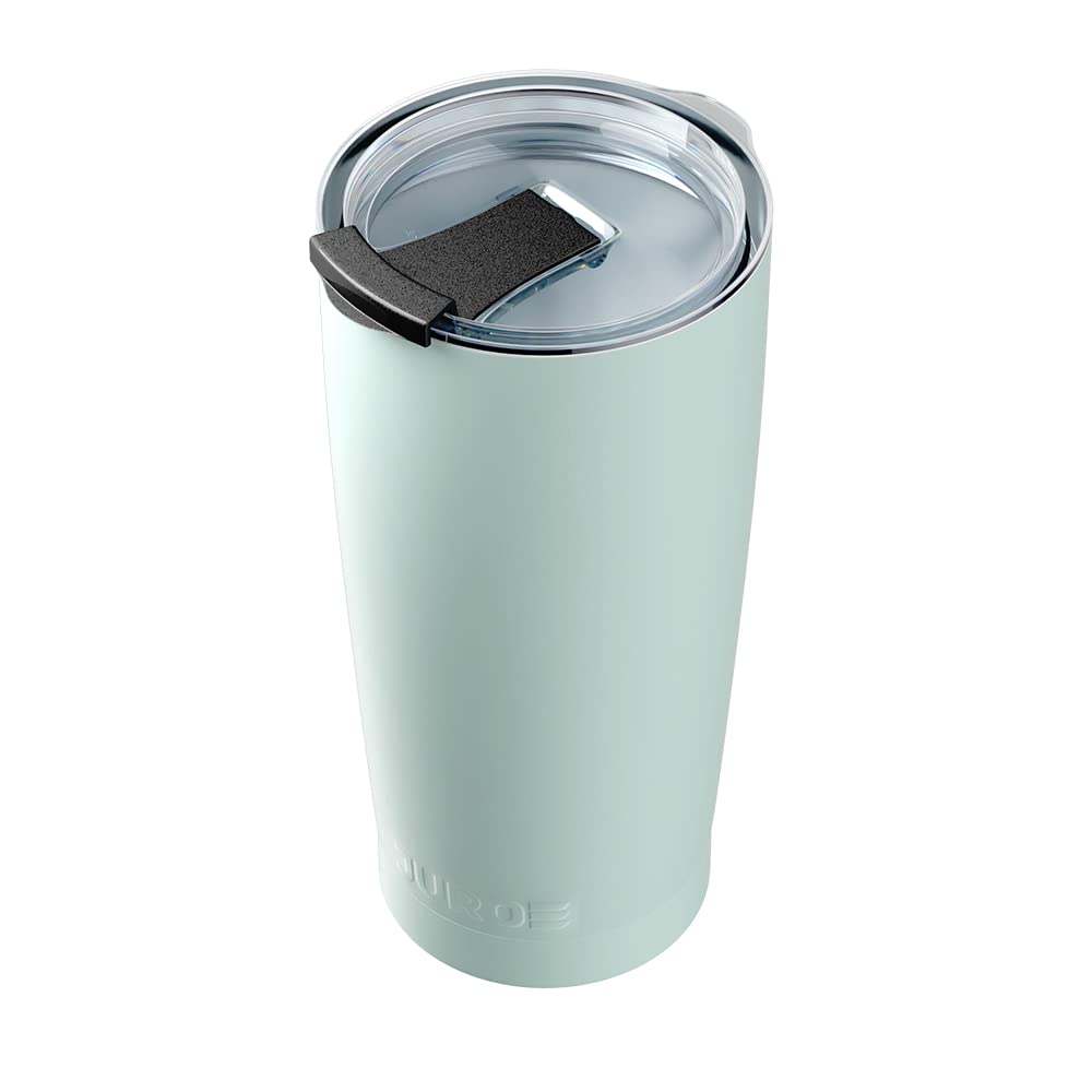 20 oz Stainless Steel Vacuum Insulated Tumbler with Lid and Straw A4984