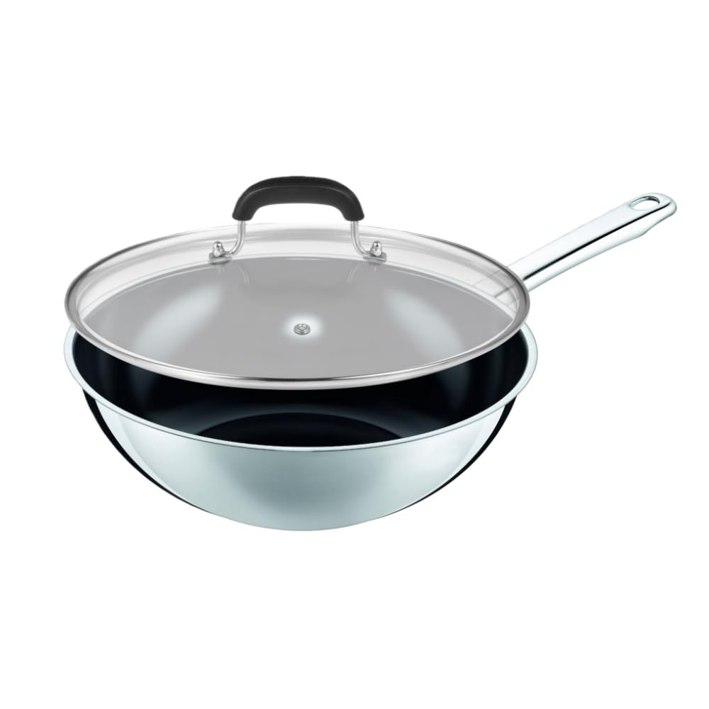 10-1/4 Inch Tempered Glass Lid with Steam Hole Y23858