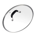 10-1/4 Inch Tempered Glass Lid with Steam Hole Y23858