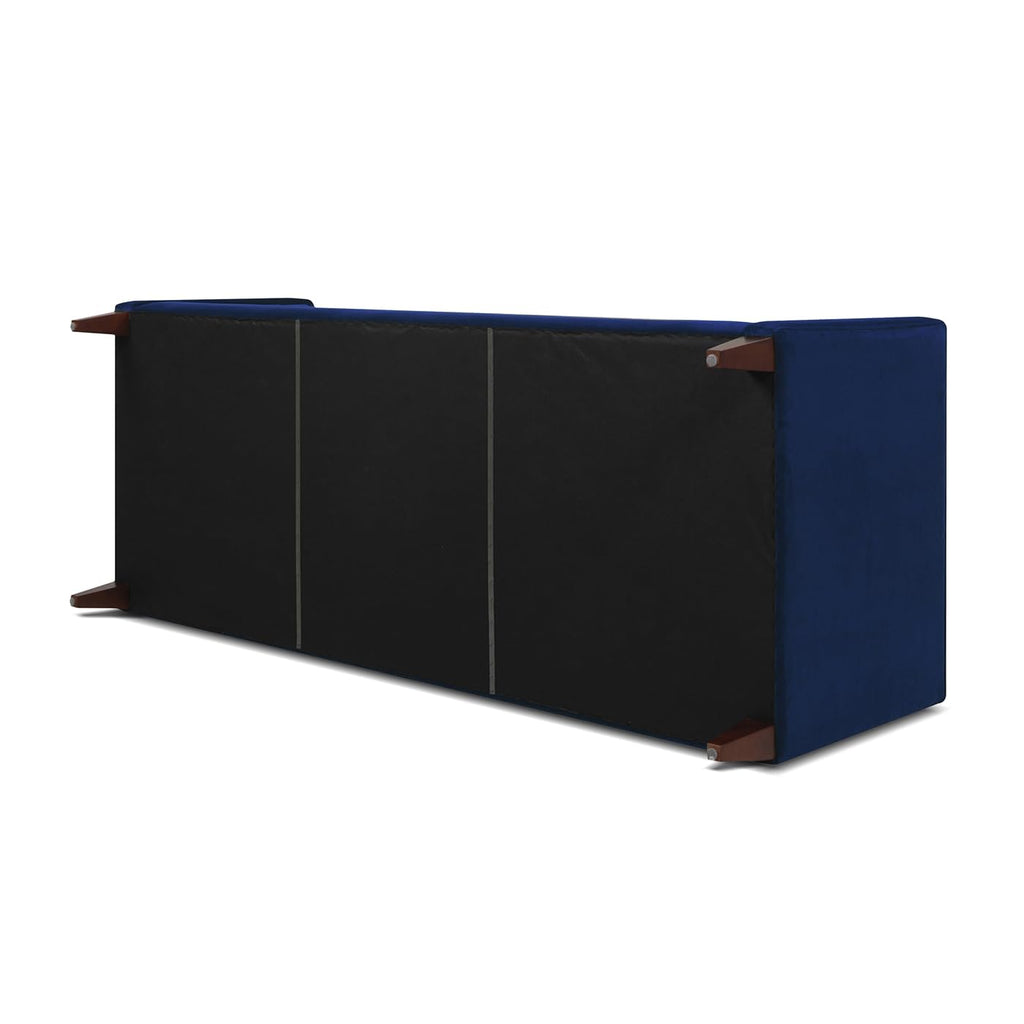 84" Navy Blue Velvet Tufted Sofa G6882