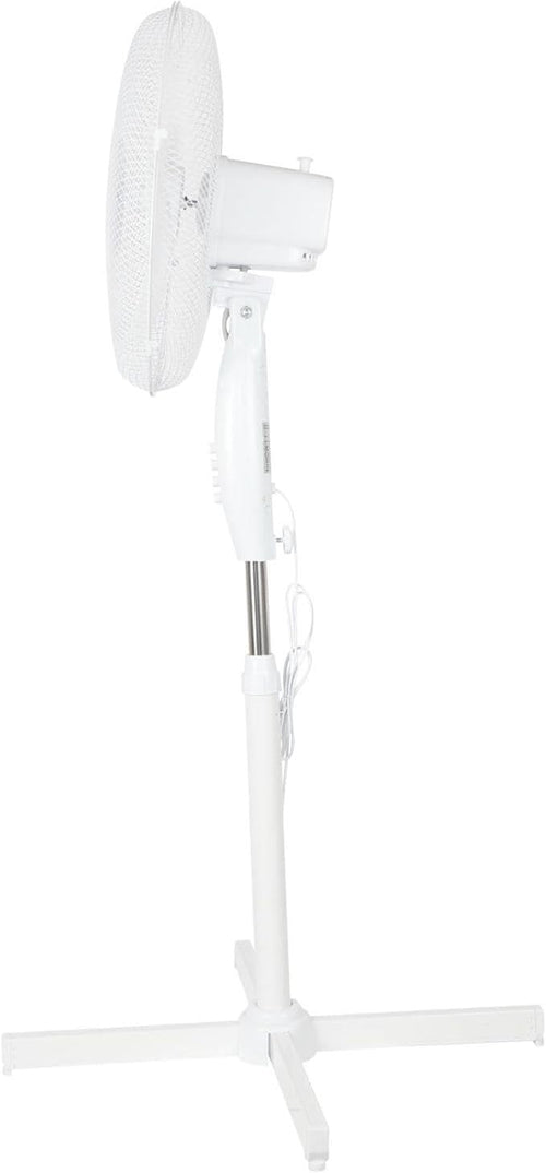 16 Inch 3-Speed Oscillating Pedestal Fan White X353202