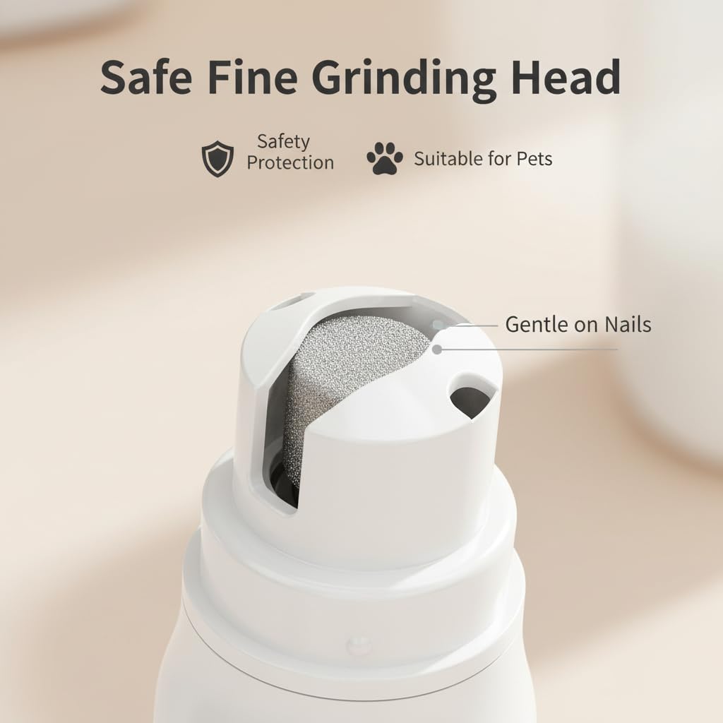 Electric Quiet Dog Nail Grinder A2628