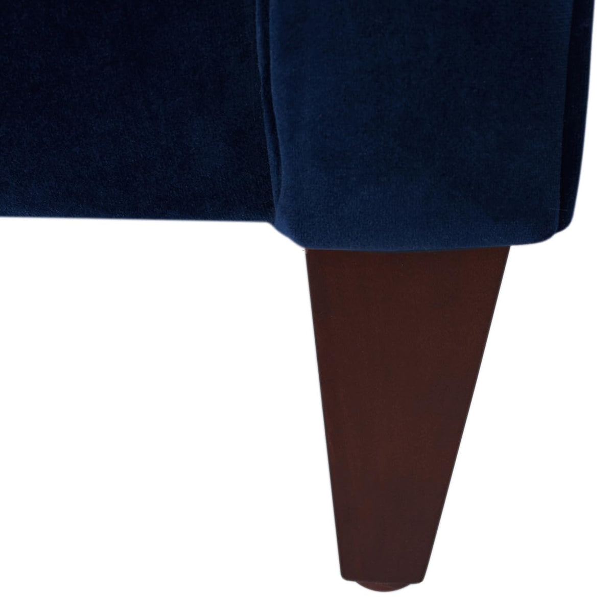 84" Navy Blue Velvet Tufted Sofa G6882