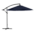 10 Ft Offset Cantilever Patio Umbrella with Cross Base B695
