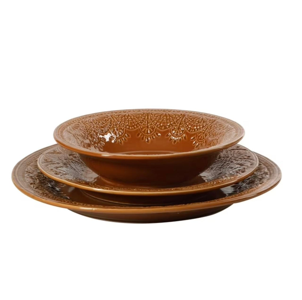 12-Piece Ceramic Dinnerware Set W52911