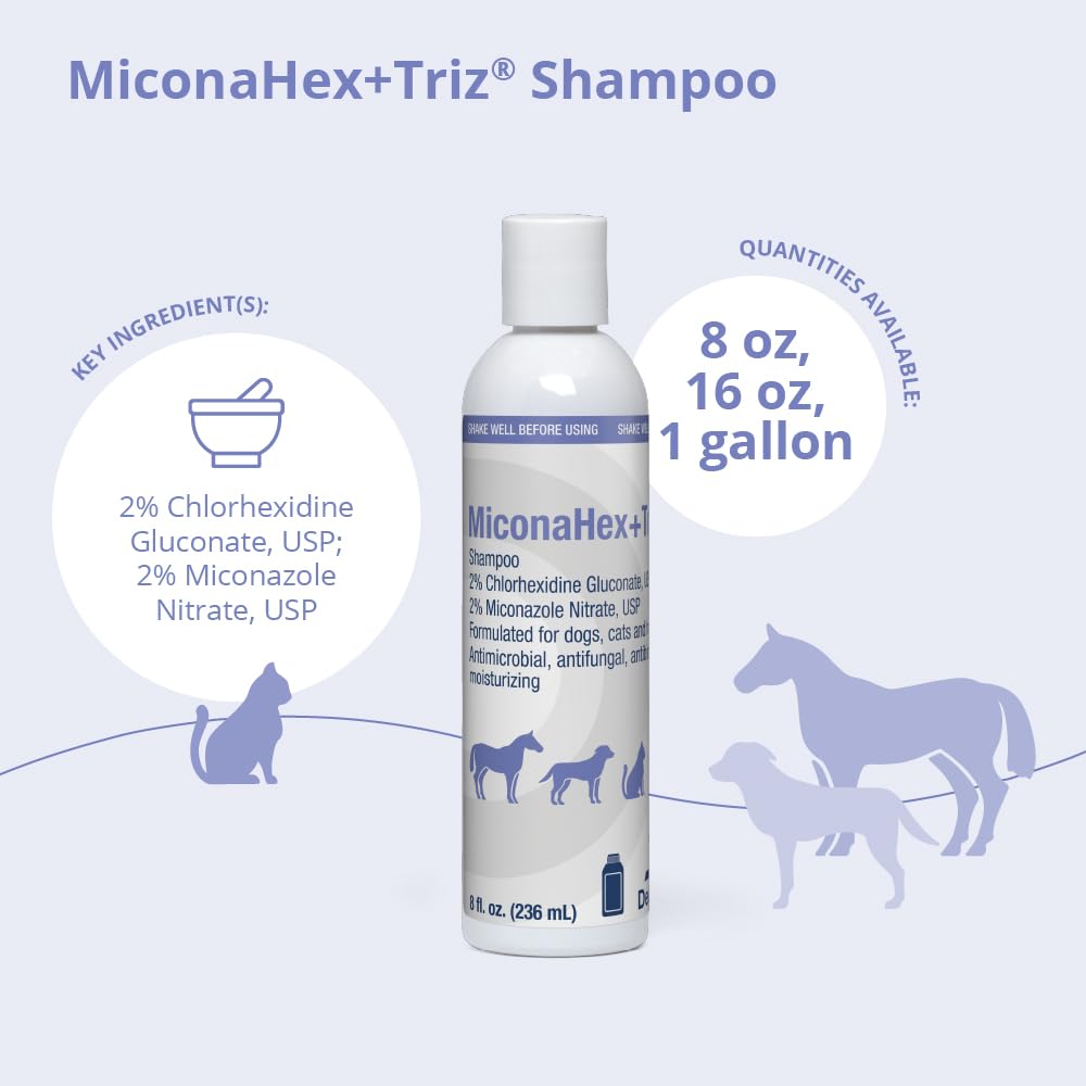 Shampoo for Dogs, Cats and Horses, 8 oz Q15445