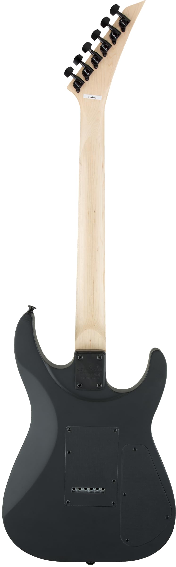 Satin Black Arch Top Electric Guitar X954744