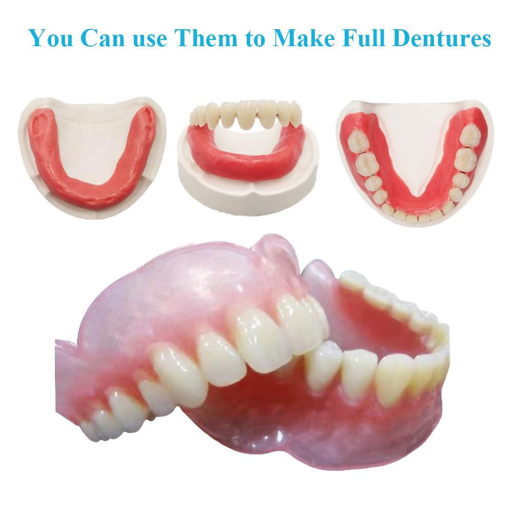 DIY Denture Making Kit with Tool Kit and Temporary Teeth X371142