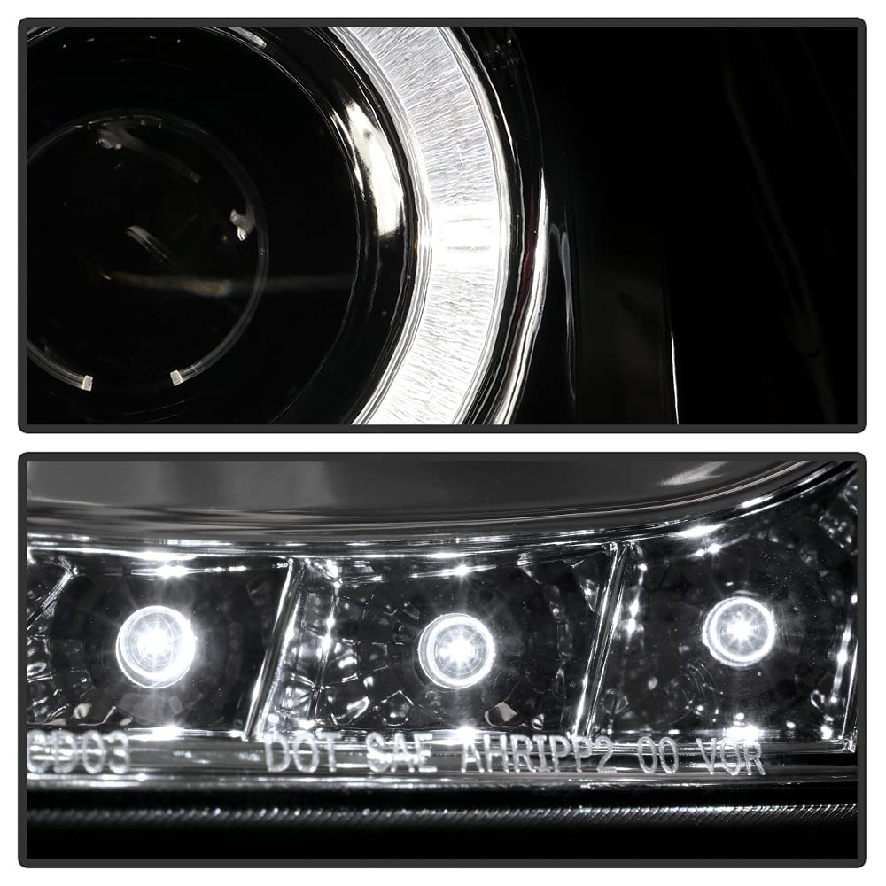 For 2003-2007 Honda Accord LED Projector Headlights, Driver & Passenger Side D27437