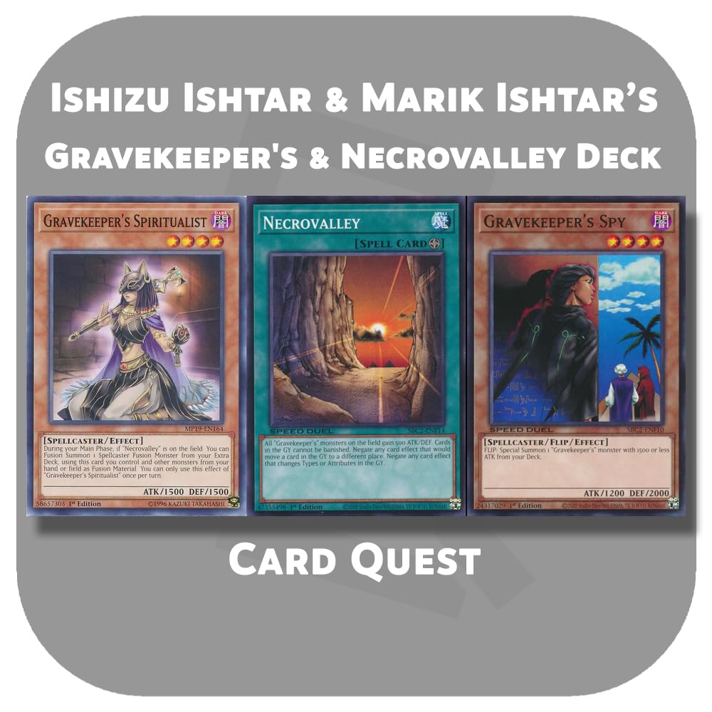 Gravekeeper's & Necrovalley Deck O7270
