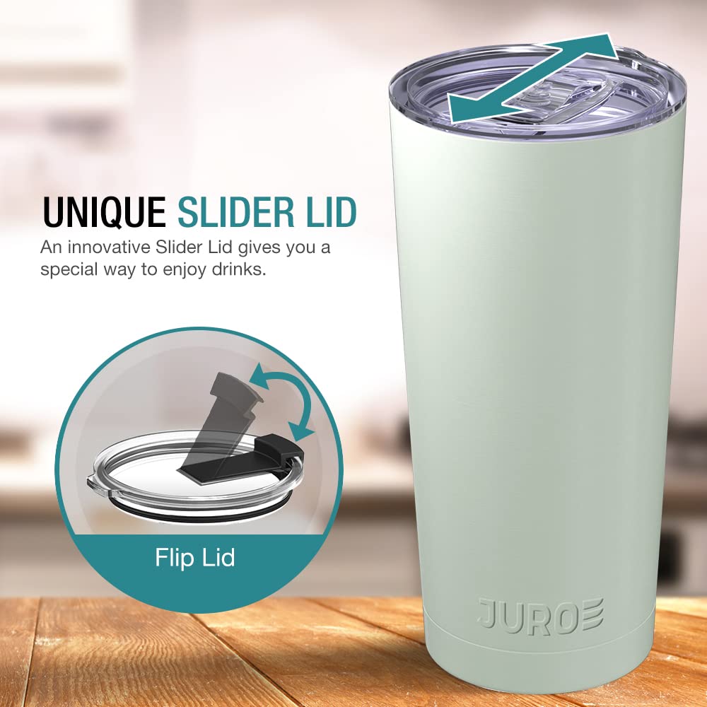 20 oz Stainless Steel Vacuum Insulated Tumbler with Lid and Straw A4984