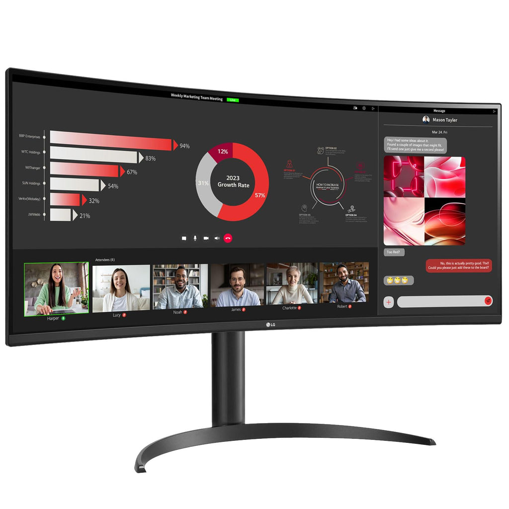 34" Curved UltraWide WQHD 100Hz Monitor V523