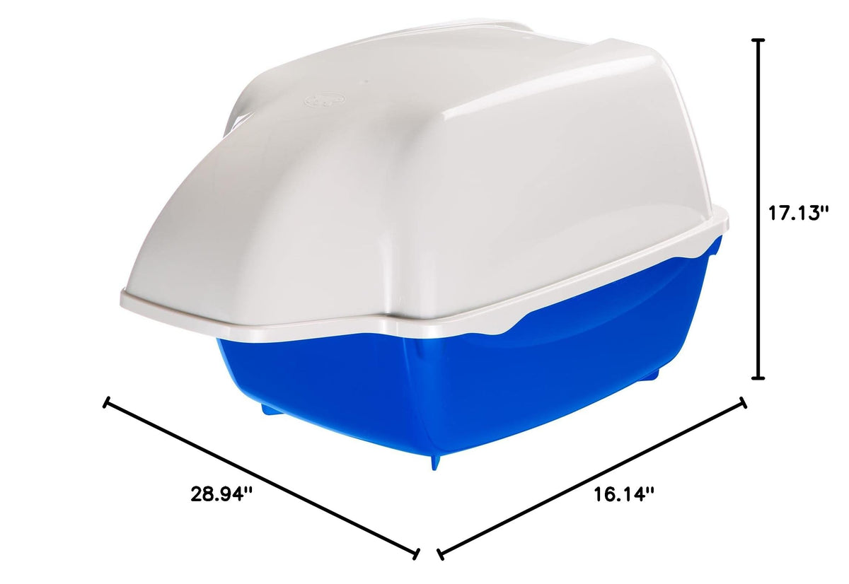 Waterproof Cat Litter Box with Tunnel Entry R5148