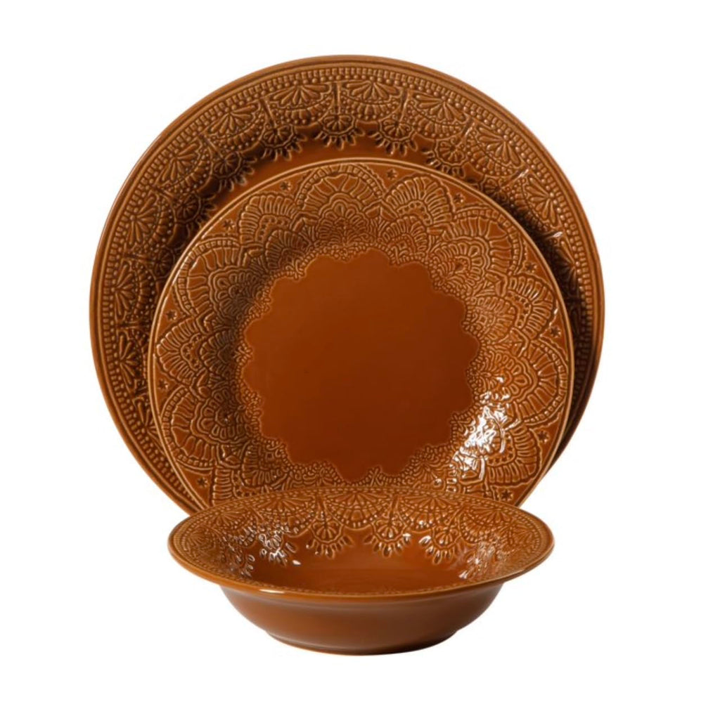 12-Piece Ceramic Dinnerware Set W52911