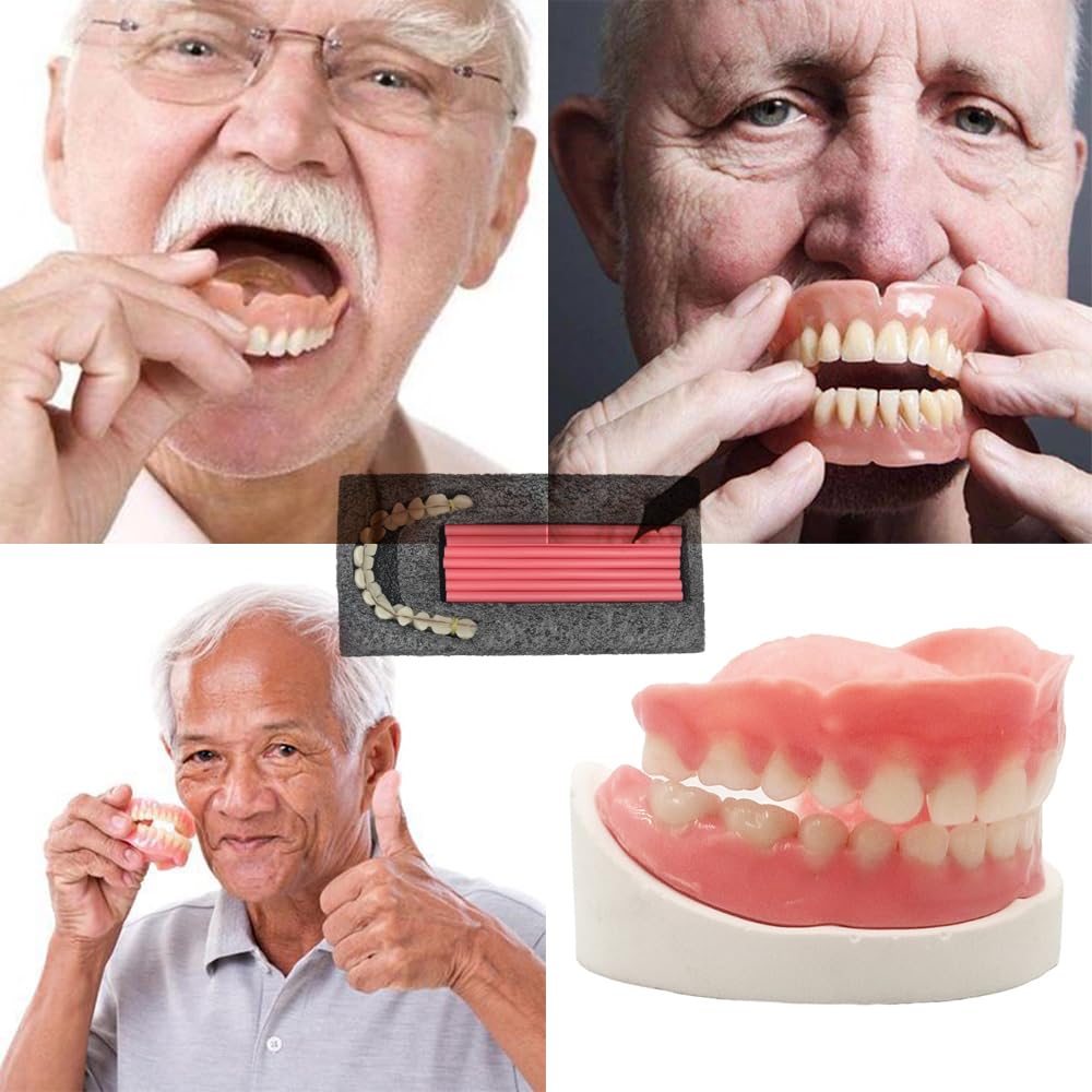 DIY Denture Making Kit with Tool Kit and Temporary Teeth X371142