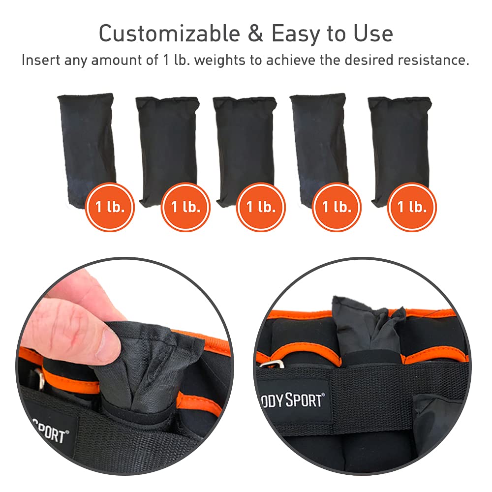 Adjustable Ankle and Wrist Weight Sets W9809