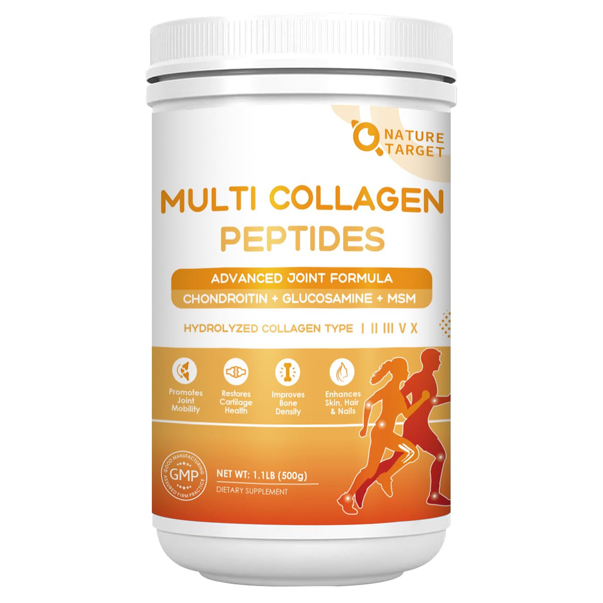 Multi Collagen Peptides Powder 50 Servings U563