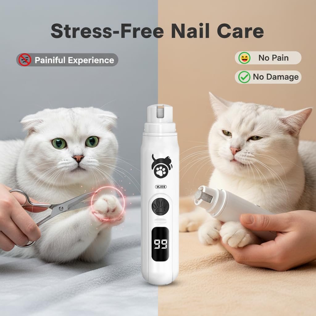 Electric Quiet Dog Nail Grinder A2628
