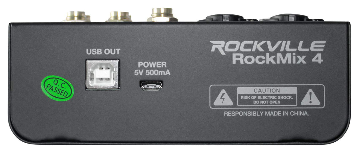 4-Channel Pro Recording Mixer with USB Interface E84659