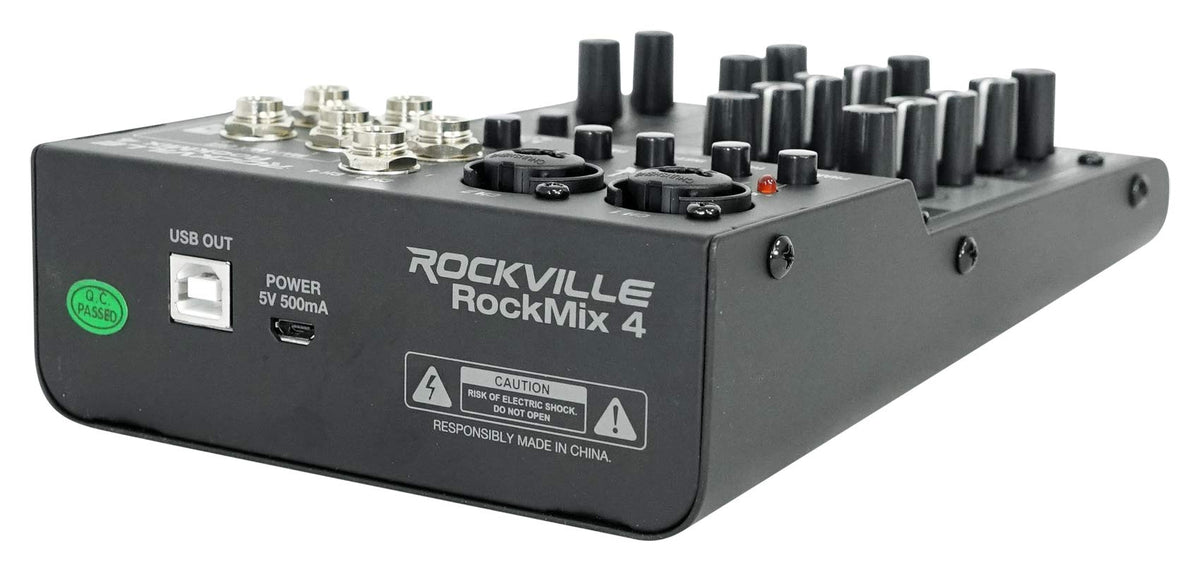4-Channel Pro Recording Mixer with USB Interface E84659