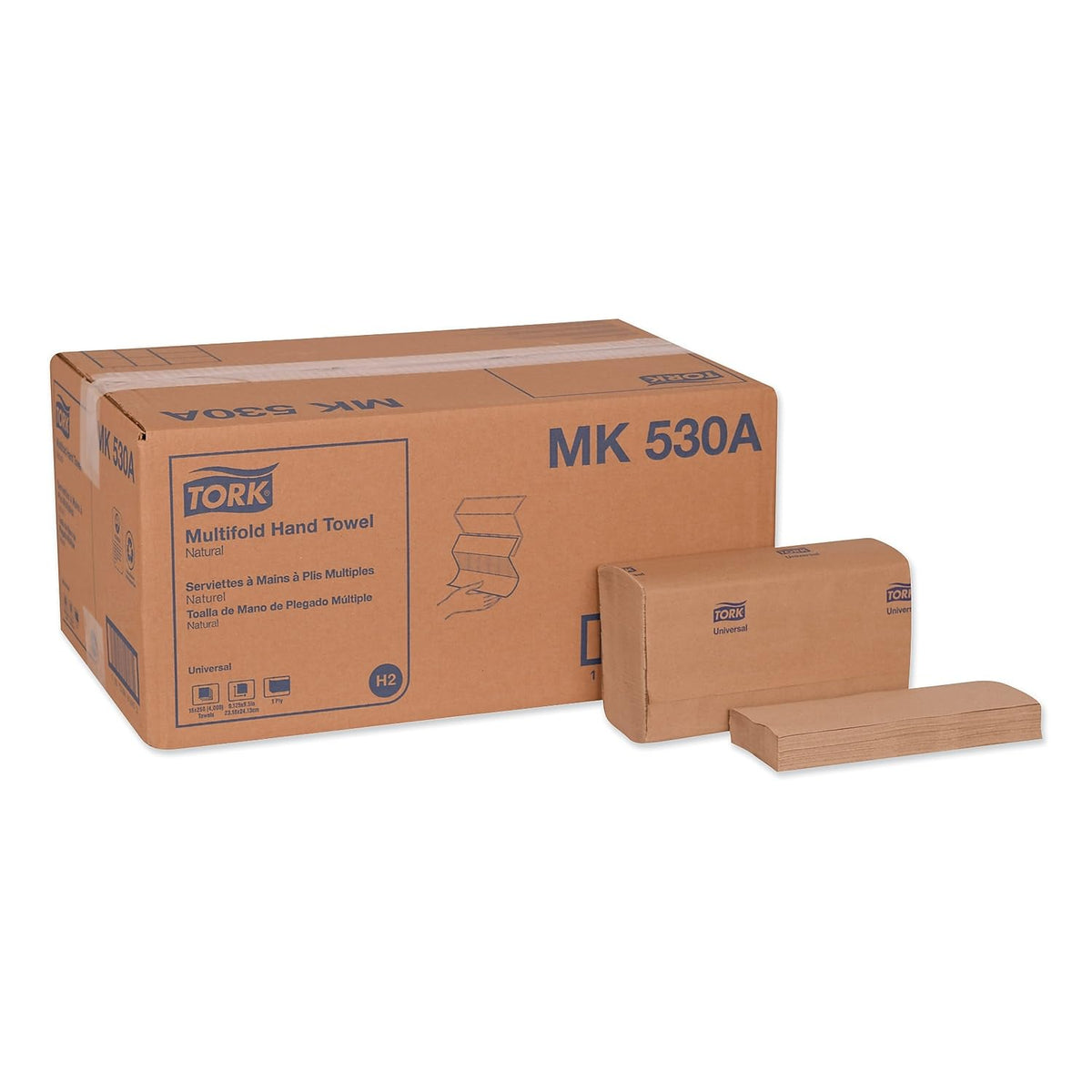 Multifold Hand Towel Natural 16 x 250 Sheets A505850