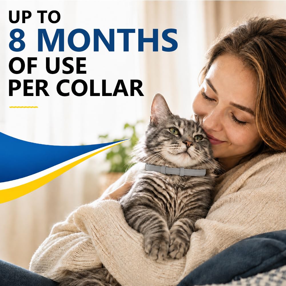 Flea & Tick Collar for Cats 4 Pack T447