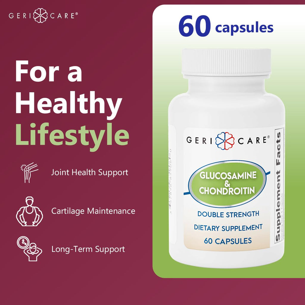 Glucosamine HCl 500 mg Chondroitin Sulfate 400 mg Capsules 60 Count Z554004