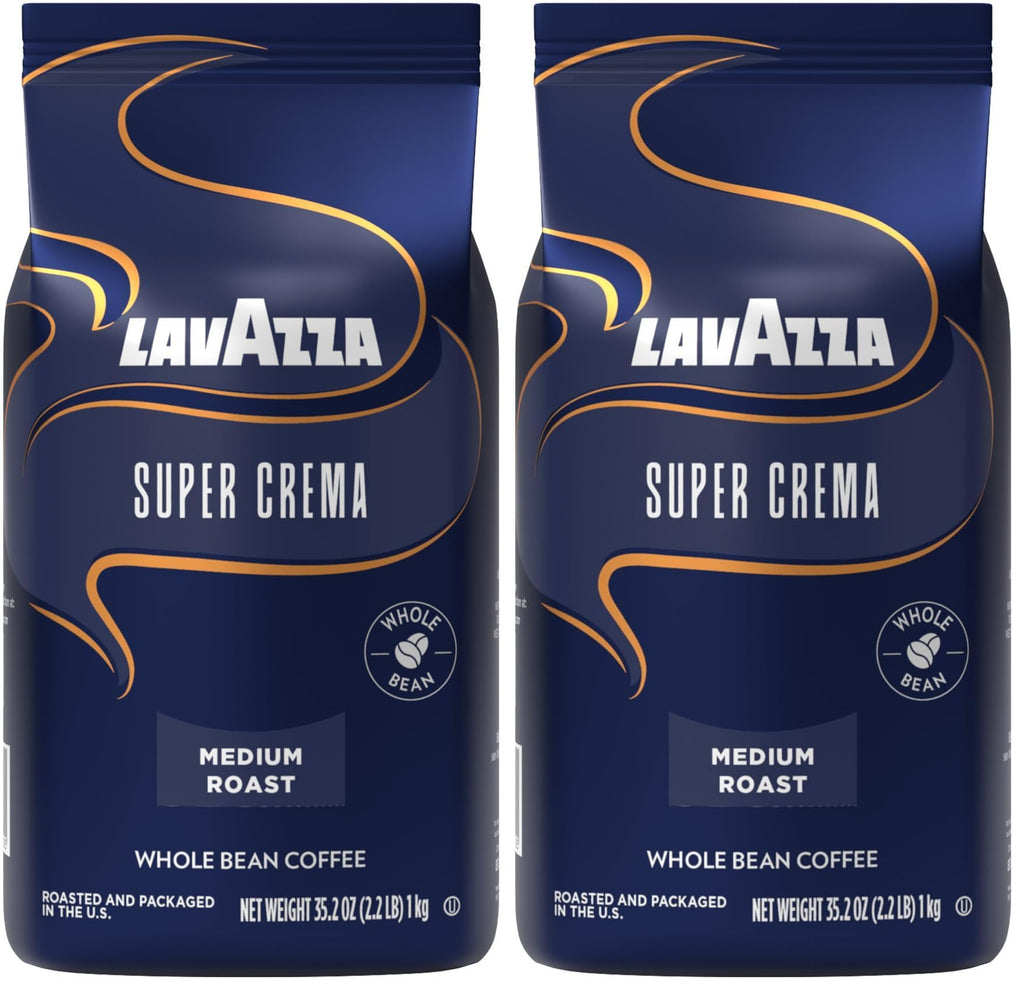 Whole Bean Coffee Medium Espresso Roast 2.2 lb Pack of 2 O68496