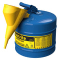 Blue Galvanized Steel Kerosene Safety Can B5029