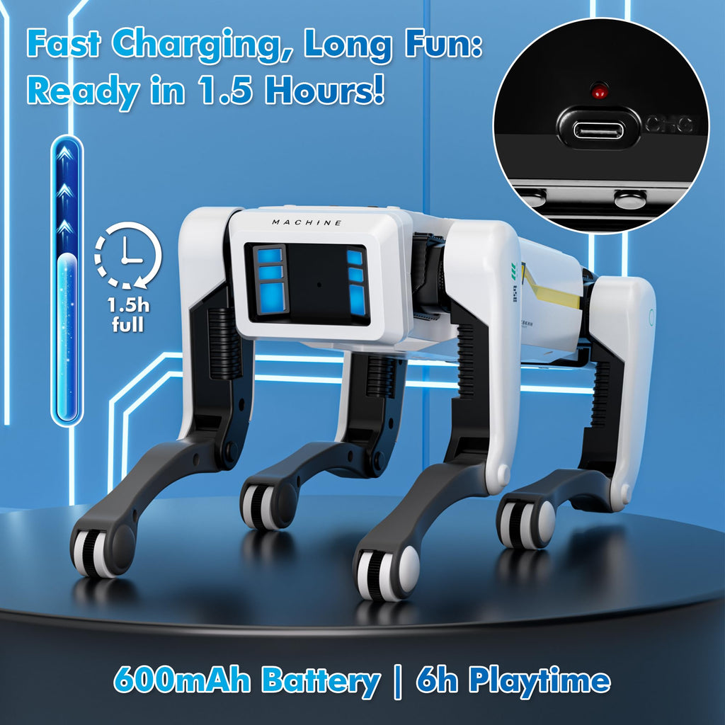 Interactive STEM Robot Dog with Voice Control E229