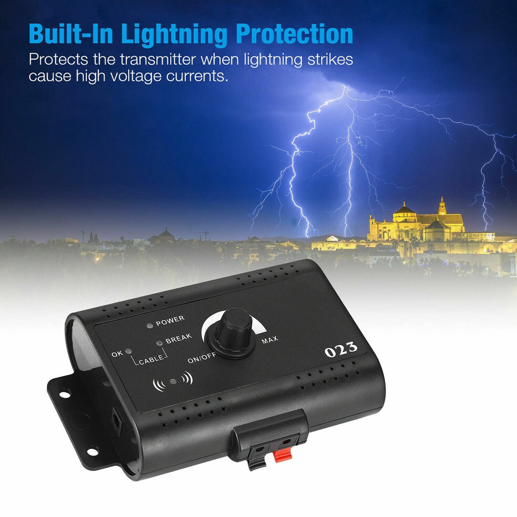 Wireless Electric Dog Fence System, In-ground/Aboveground Pet Containment System O264015