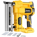 Cordless 2 in 1 Electric Nail Gun Staple Gun with 18GA Nails Y149