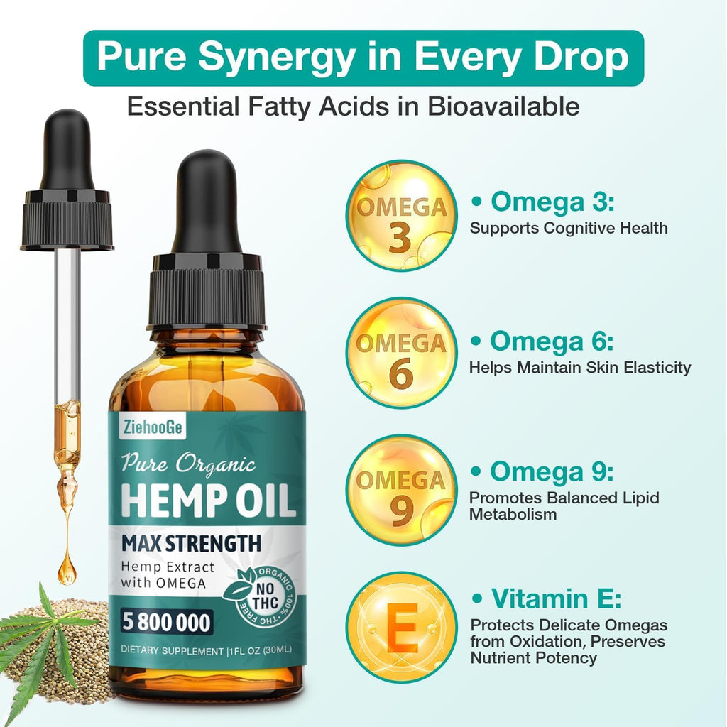 Hemp Oil Drops 3 Pack C865408