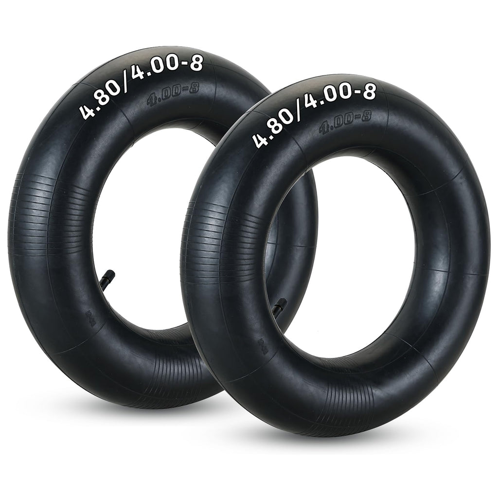 2 Pack 4.80/4.00-8 Inner Tube with TR-13 Straight Valve Stem E37402