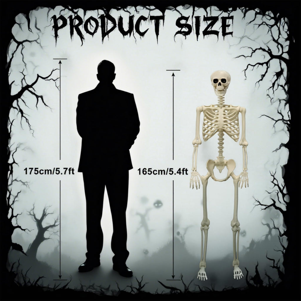 5.4FT Skeleton Halloween Decoration L732787