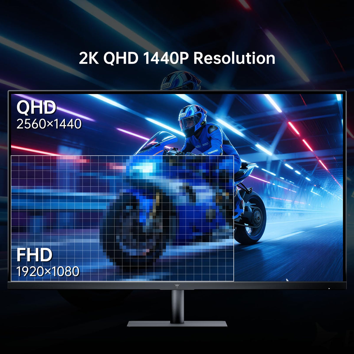 32 Inch 2K 120Hz 1440P IPS Computer Monitor R733