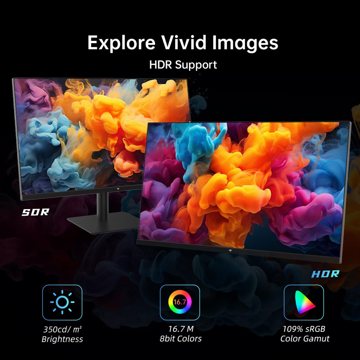 32 Inch 2K 120Hz 1440P IPS Computer Monitor R733