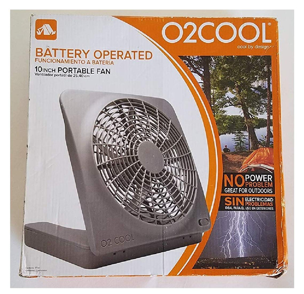 Battery Operated 10in Portable Fan R4512