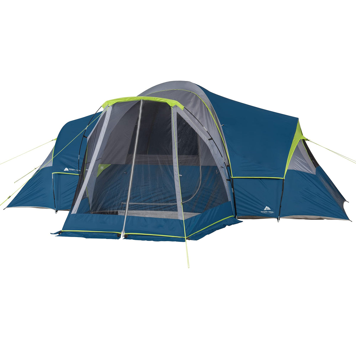 10-Person Camping Dome Tent with Screen Porch Y1363