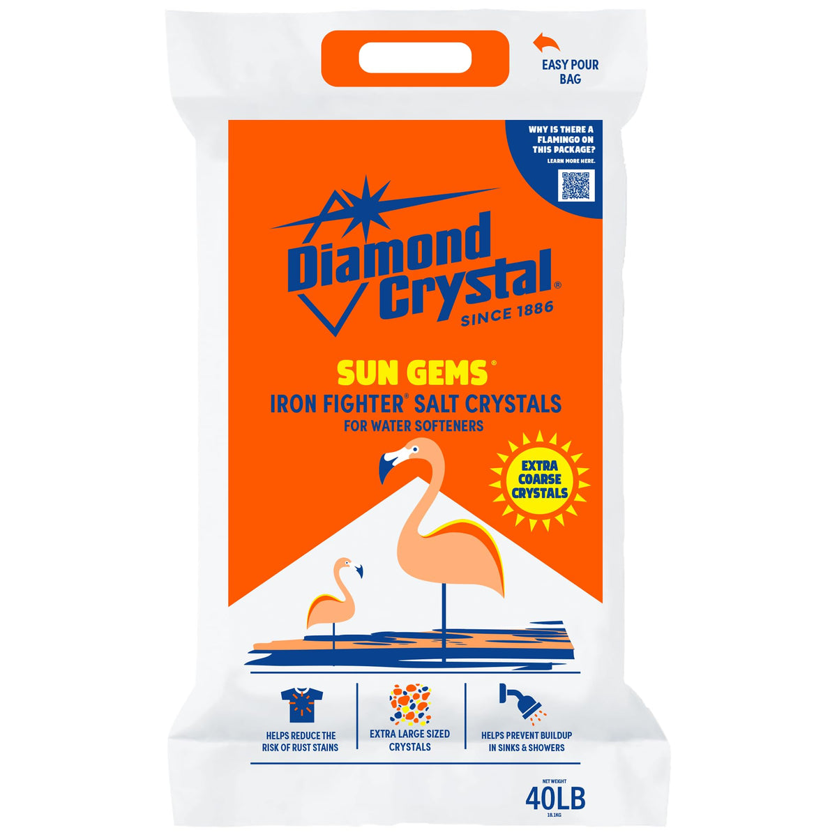 3 Pack Water Softener Salt, 40 Pounds D95465