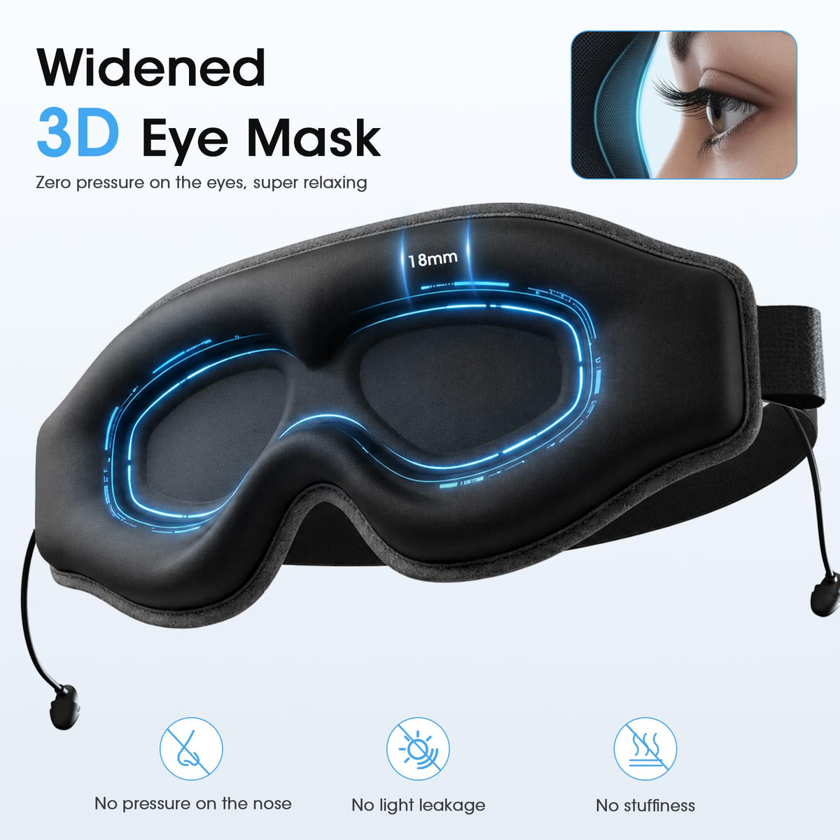 Bluetooth Sleep Mask I3594