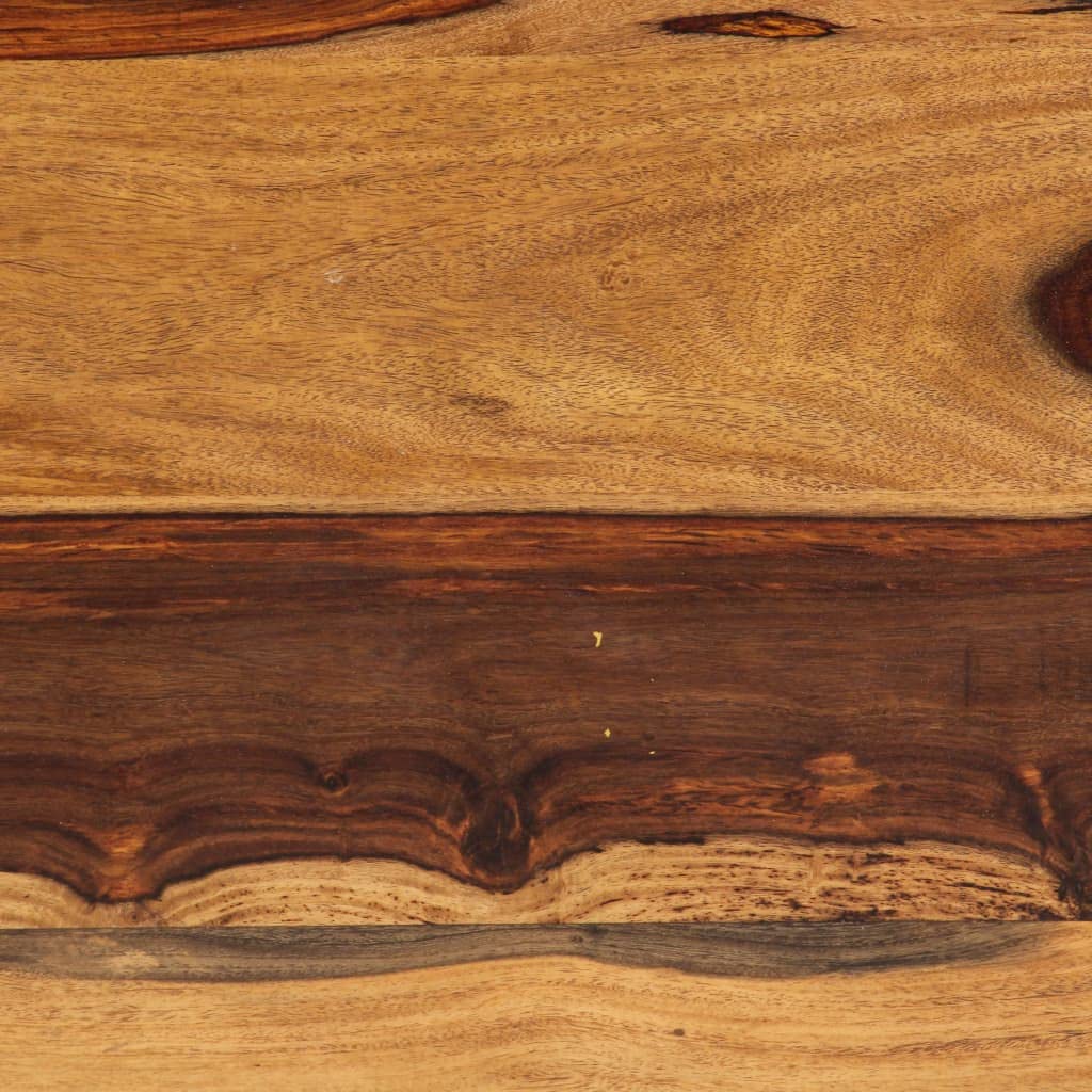 Brown Solid Sheesham Wood Rectangular Coffee Table J766833