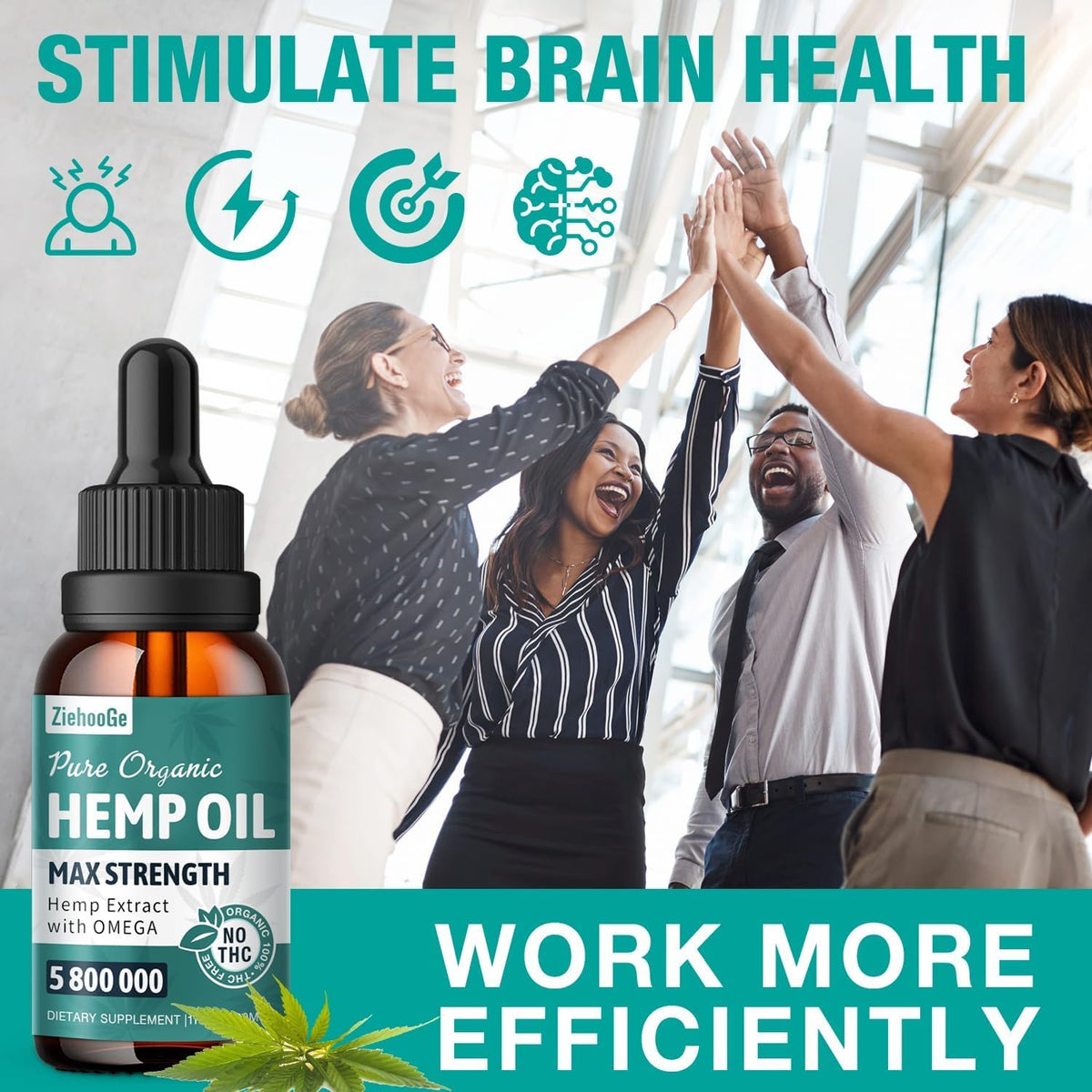 Hemp Oil Drops 3 Pack C865408
