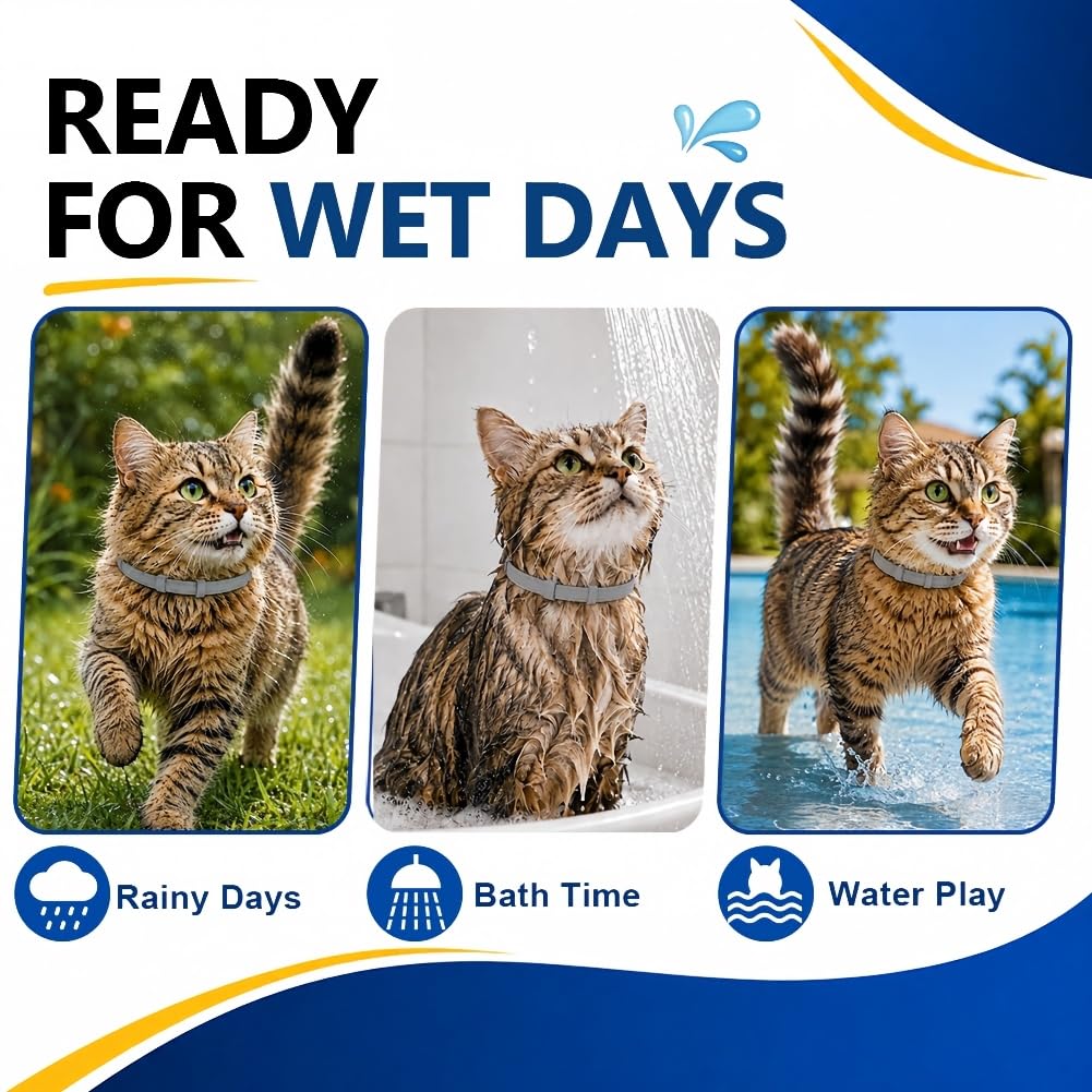 Flea & Tick Collar for Cats 4 Pack T447