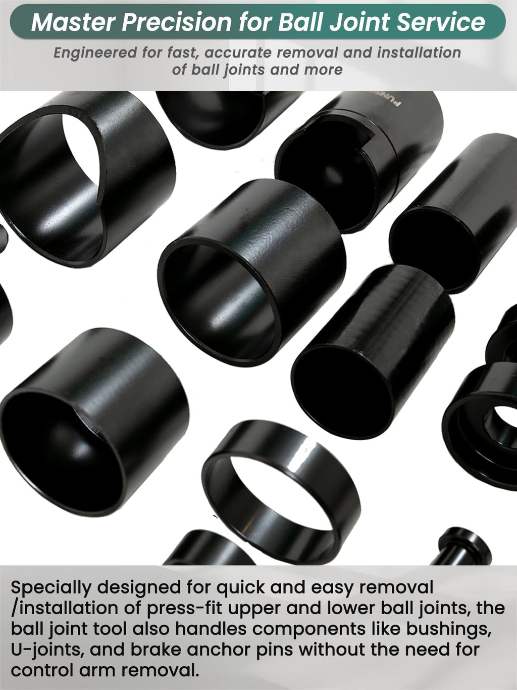 14 Piece Ball Joint Service Adapter Set Z826