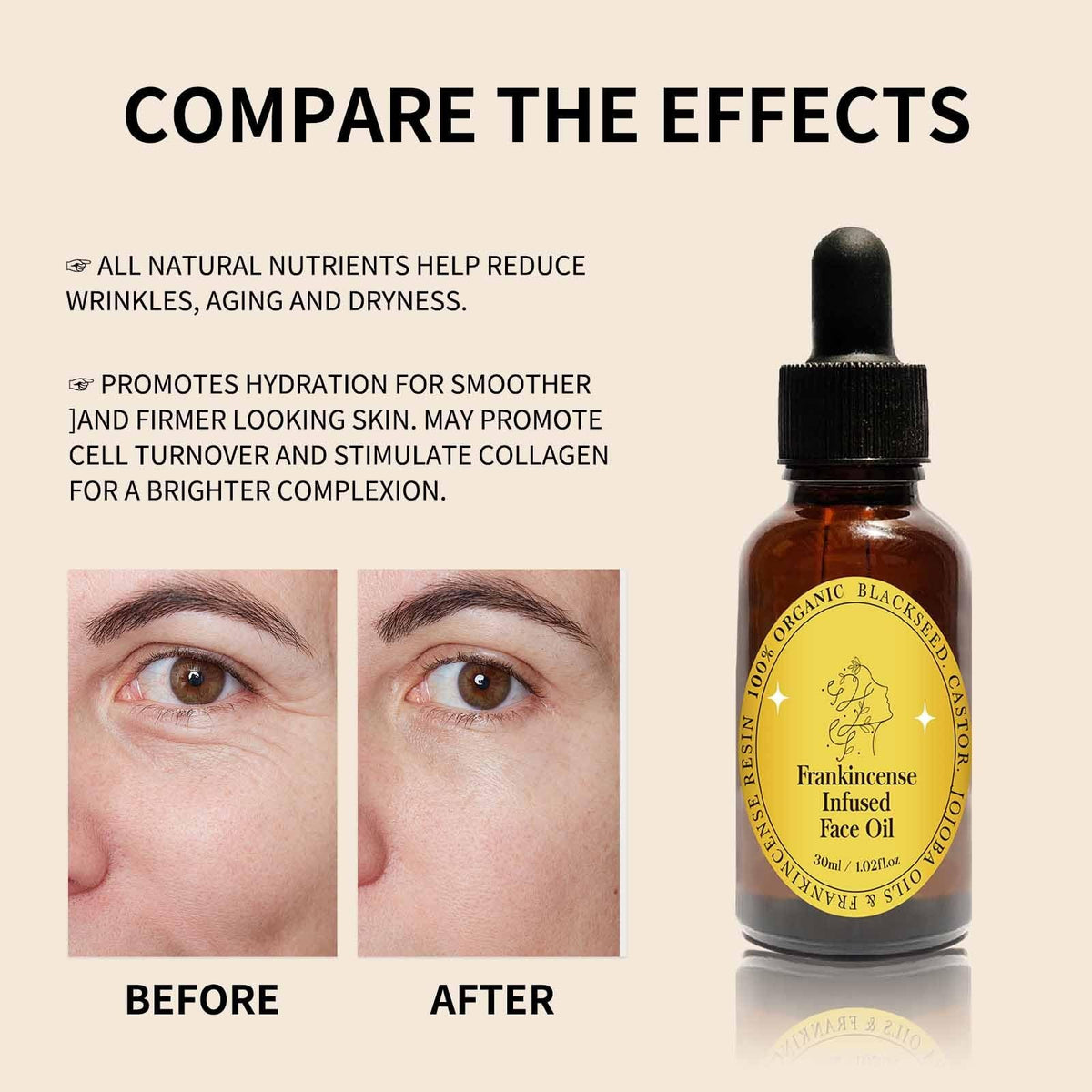 Frankincense Resin Oil Facial Serum 3PC V438
