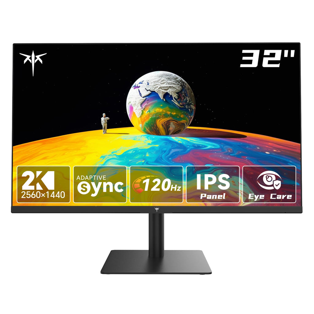 32 Inch 2K 120Hz 1440P IPS Computer Monitor R733