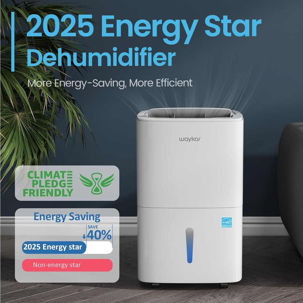 80 Pints Energy Star Dehumidifier with Drain Hose O349701