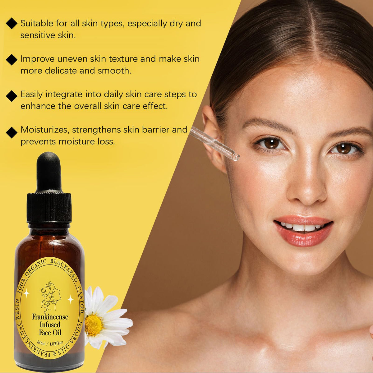 Frankincense Resin Oil Facial Serum 3PC V438