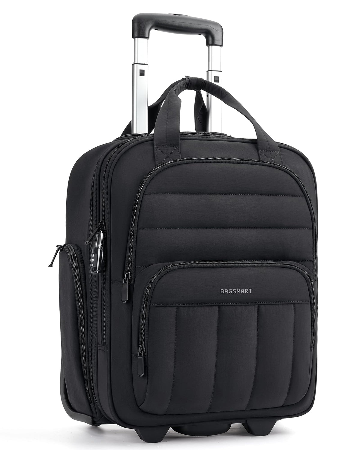 16 inch Lightweight Underseat Carry on Luggage with Wheels D4112